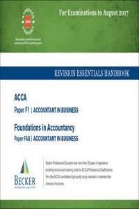 ACCA Approved - F1 Accountant in Business (FIA: FAB)