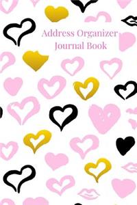 Address Organizer Journal Book