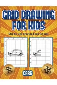 Step by step drawing book for kids (Learn to draw cars)