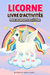 Licorne Livre d'activités