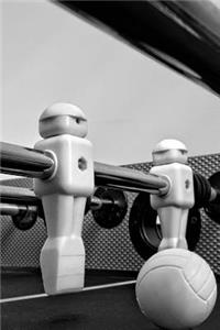 Foosball Table in Black and White Journal
