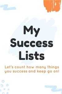 My Success Lists