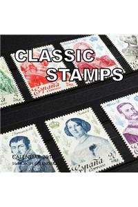 Classic Stamps Calendar 2018