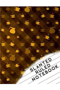 Slanted Ruled Notebook