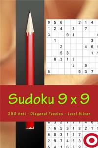 Sudoku 9 X 9 - 250 Anti - Diagonal Puzzles - Level Silver