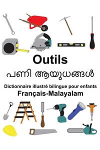Français-Malayalam Outils Dictionnaire illustré bilingue pour enfants