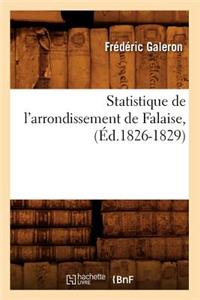 Statistique de l'Arrondissement de Falaise, (Éd.1826-1829)