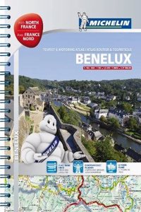Benelux & North of France - Tourist & Motoring Atlas