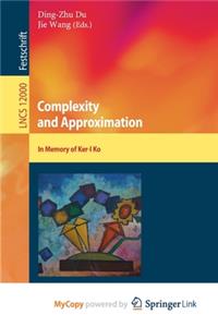 Complexity and Approximation