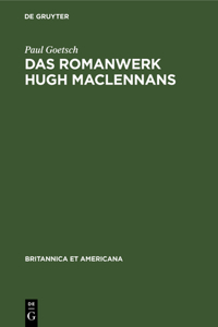 Romanwerk Hugh MacLennans