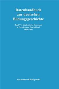 Akademische Karrieren in Preussen und Deutschland 1850--1940