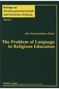 Problem of Language in Religious Education