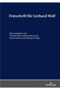 Festschrift Fuer Gerhard Wolf