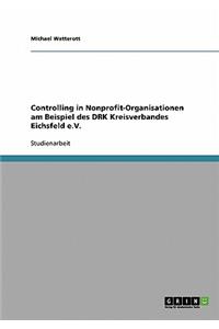 Controlling in Nonprofit-Organisationen am Beispiel des DRK Kreisverbandes Eichsfeld e.V.