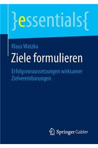 Ziele Formulieren