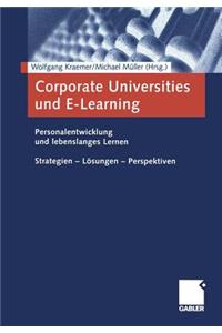 Corporate Universities Und E-Learning