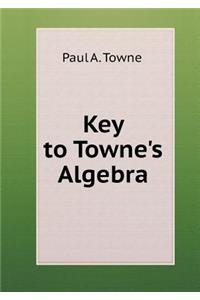 Key to Towne's Algebra