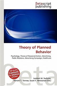 Theory of Planned Behavior