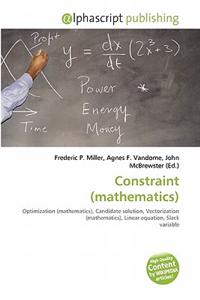Constraint (Mathematics)