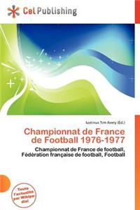 Championnat de France de Football 1976-1977