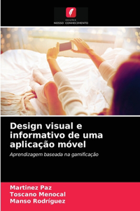 Design visual e informativo de uma aplicação móvel