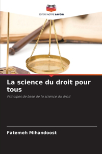 science du droit pour tous