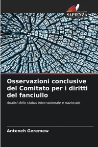 Osservazioni conclusive del Comitato per i diritti del fanciullo