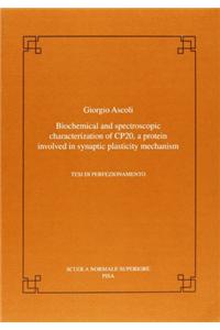 Biochemical and Spetroscopic Characterization of Cp20, a Protein Involved in Synaptic Plasticity Mechanism