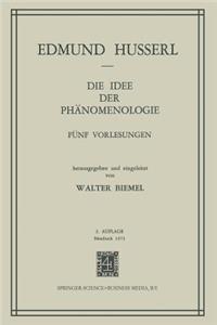 Idee Der Phanomenologie