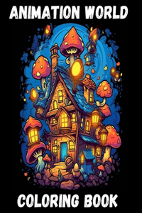 coloring book animation world