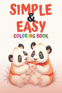 Simple and Easy coloring book