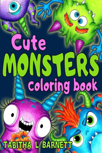 Cute MONSTERS coloring book