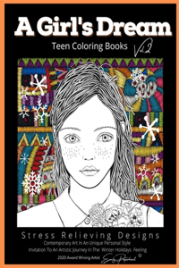 A Girls Dream Teen Coloring Books