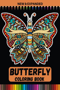 Butterfly Coloring Book (New & Expanded)