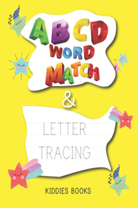 ABCD Word Match and Letter Tracing