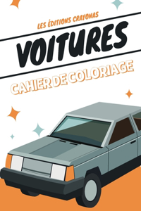Voitures - Cahier de coloriage