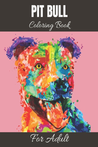 Pit Bull Coloring Book
