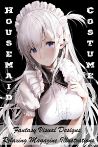 Housemaid Costume - Fantasy Visual Designs - Relaxing Magazine Illustrations