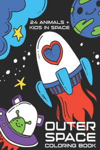 Outer Space Coloring Book