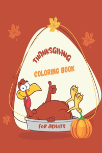 Thanksgiving Coloring Book For Adults