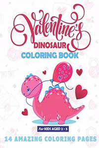DINOSAUR COLORING BOOK for kids aged 2 - 5