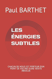 Les Énergies Subtiles: Chacun de Nous Est Porteur d'Un Point de Vue Pas d'Une Verite Absolue