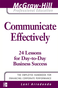 Communicate Effectively