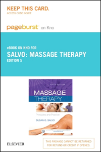 Massage Therapy - Pageburst eBook on Kno (Retail Access Card)
