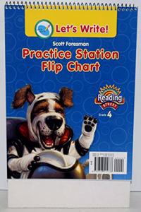 Reading 2011 Lets Write Practice Station Flip Chart Grade 4