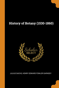 History of Botany (1530-1860)