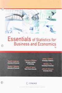 Bundle: Essentials of Statistics for Business & Economics, Loose-Leaf Version, 9th + Jmp Printed Access Card