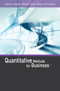 Webassign for Anderson/Sweeney/Williams/Camm/Cochran/Fry/Ohlmann's Quantitative Methods for Business, Single-Term Printed Access Card