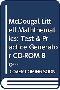 McDougal Littell Maththematics: Test & Practice Generator CD-ROM Book 3