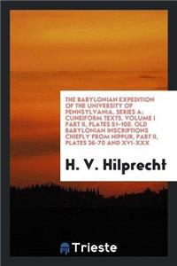 Babylonian Expedition of the University of Pennsylvania. Series a